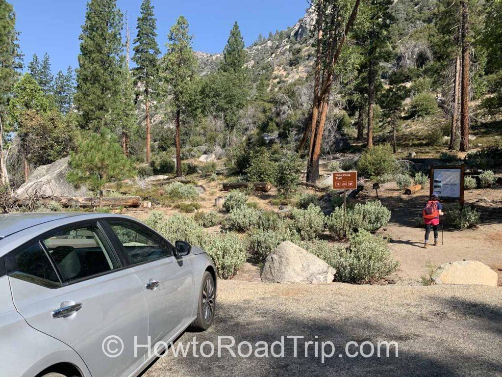 cedar grove trail parking