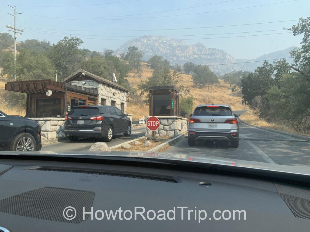 sequoia national park gate