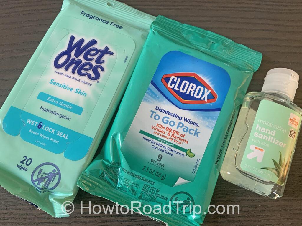 wet wipes